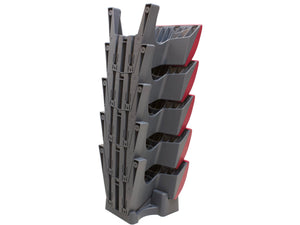 SalatBuddy 5-Pack stacks neatly on the Y-Cradle
